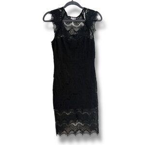 Free people - Elegant Black Lace Dress